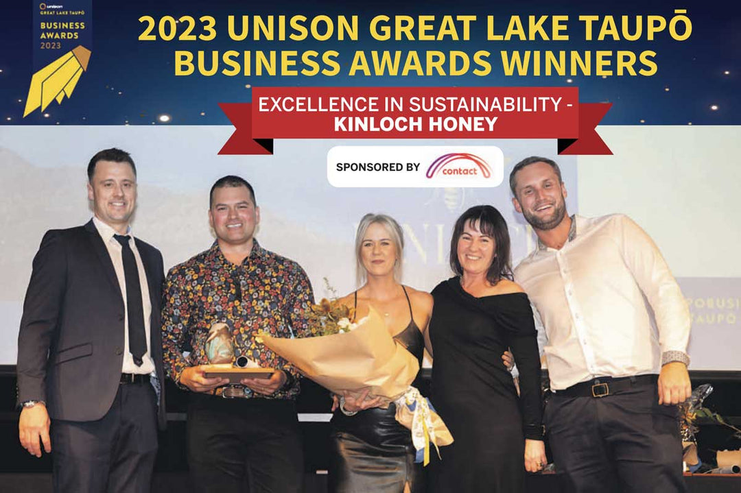 A Sweet Recognition: Kinloch Honey Wins Excellence in Sustainability Award.